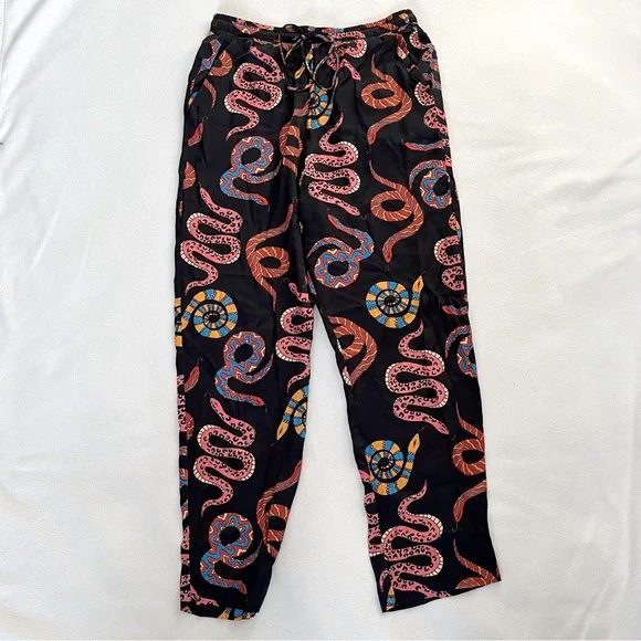 FARM Rio Multicolor Snake Print Pants - Picture 4 of 11